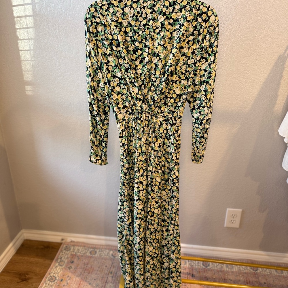 Zara Floral Long Sleeve Dress - Picture 3 of 6